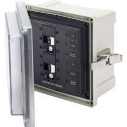 Blue Sea 3117 - SMS Panel Enclosure w/2 ELCI (30A) - 120V AC