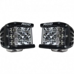 RIGID Industries D-SS Series PRO Flood LED Surface Mount - Pair - Black