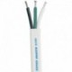 Ancor White Triplex Cable - 14/3 AWG - 500'