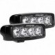 RIGID Industries SR-Q Series PRO Flood LED - Pair - Black