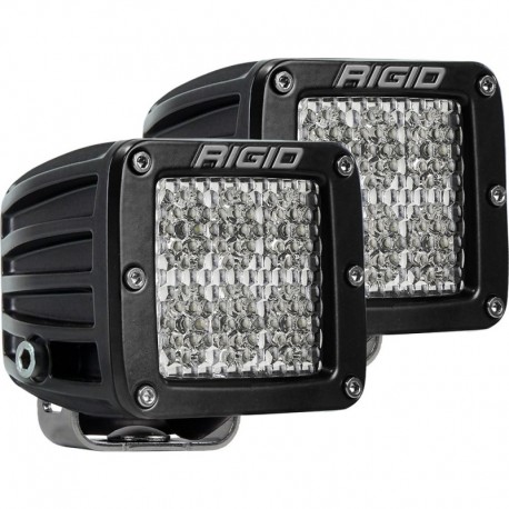 RIGID Industries D-Series PRO Specter-Diffused LED - Pair - Black