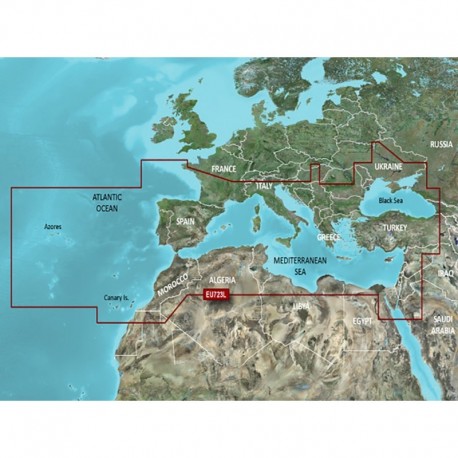 Garmin BlueChart g3 Vision HD - VEU723L - France - microSD /SD