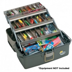 Plano Guide Series Tray Tackle Box - Graphite/Sandstone