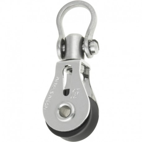 Ronstan Series 15 Ball Bearing Utility Block - Single, Swivel Shackle Head