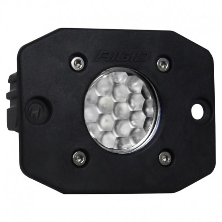 RIGID Industries Ignite Flush Mount Diffused - Single - Black