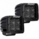 RIGID Industries D-Series Pro Spot Diffused Midnight Surface Mount - Pair