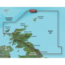 Garmin BlueChart g3 Vision HD - VEU003R - Great Britain, Northeast Coast - microSD /SD