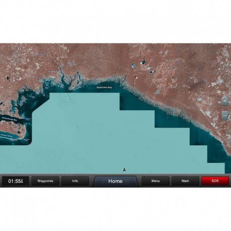 Garmin Standard Mapping - Gulf Coast Classic microSD /SD Card