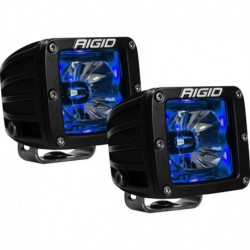 RIGID Industries Radiance Pod Blue Backlight Black Housing - Pair