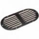 Sea-Dog Stainless Steel Louvered Vent - Oval - 9-1/8" x 4-5/8"