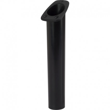 Sea-Dog Narrow Gunnel Flush Mount Rod Holder - Black