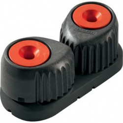 Ronstan Medium Alloy Cam Cleat - Red, Black Base