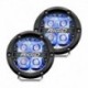 RIGID Industries 360-Series 4" LED Off-Road Spot Beam w/Blue Backlight - Black Housing