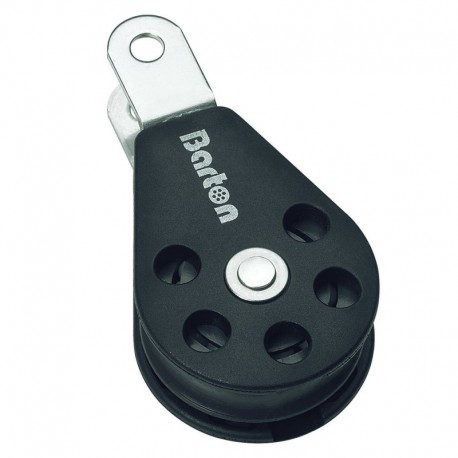 Barton Marine Series 3 Single Fixed Eye Clevis Pin Block - 45mm