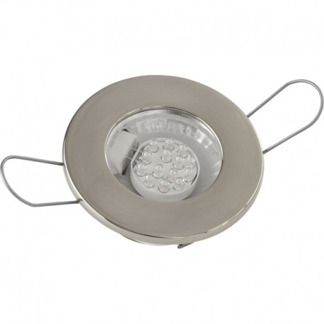 Sea-Dog LED Overhead Light - Brushed Finish - 60 Lumens - Clear Lens - Stamped 304 Stainless Steel