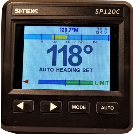 SI-TEX SP-120 Color System w/RFB & Remote Mechanical Drive 1994+ Mercury I/O, Volvo Gas