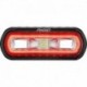 RIGID Industries SR-L Series Marine Spreader Light - Black Surface Mount - White Light w/Red Halo