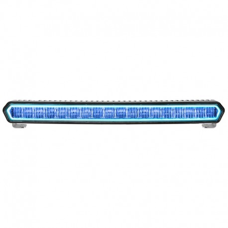 RIGID Industries SR-L Series Marine 20" Black LED Lightbar - White Light w/Blue Halo