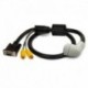 Garmin Right-Angle Marine A/V Cable