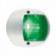 Perko LED Side Light - Green - 12V - White Plastic Housing