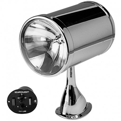 Jabsco 7" Chrome Plated Spot Light - 12v