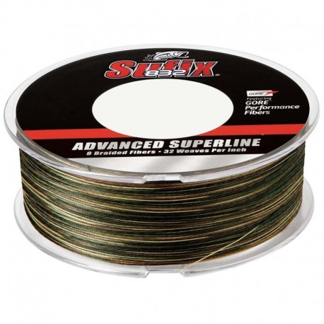 Sufix 832 Advanced Superline Braid - 6lb - Camo - 600 yds