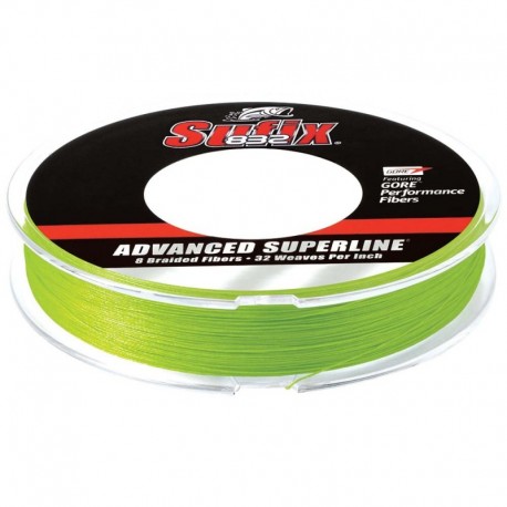 Sufix 832 Advanced Superline Braid - 8lb - Neon Lime - 150 yds