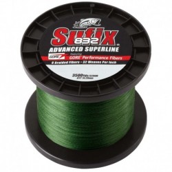 Sufix 832 Advanced Superline Braid - 10lb - Low-Vis Green - 3500 yds