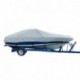 Carver Sun-DURA Styled-to-Fit Boat Cover f/23.5' V-Hull Low Profile Cuddy Cabin Boats w/Windshield & Rails - Grey