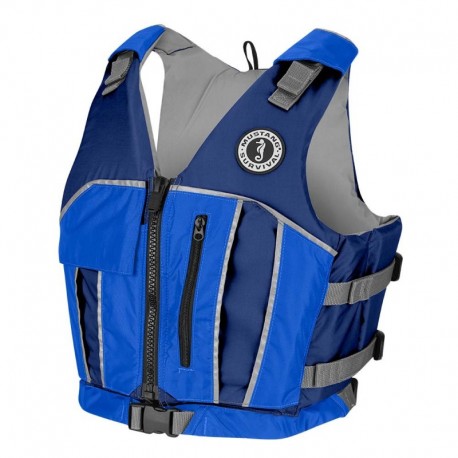 Mustang Reflex Foam Vest - Royal Blue/Navy - XS/Small