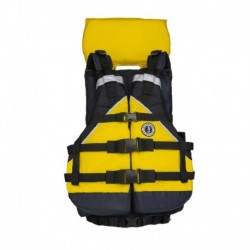 Mustang Explorer V Foam Vest - Adult Universal - Yellow/Black