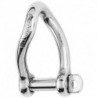 Wichard Self-Locking Twisted Shackle - Diameter 5mm - 3/16"