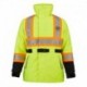 Mustang Classic Flotation Coat - Fluorescent Yellow/Green - Small