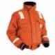 Mustang Classic Flotation Bomber Jacket w/SOLAS Tape - Orange - Large