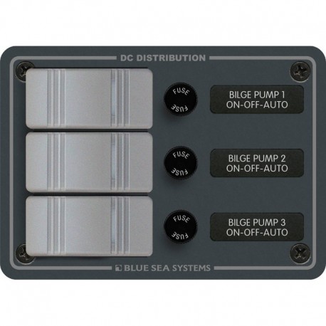 Blue Sea 8665 Contura 3 Bilge Pump Control Panel