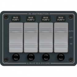 Blue Sea 8666 Contura 4 Bilge Pump Control Panel