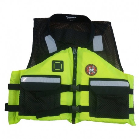 First Watch AV-5001 Crew Vest - Hi-Vis Yellow - XXL to 3XL