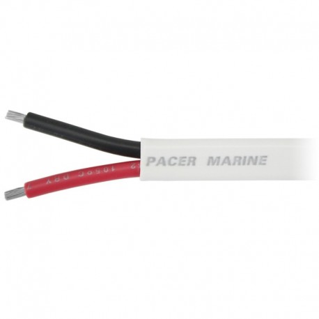 Pacer 18/2 AWG Duplex Cable - Red/Black - 250'