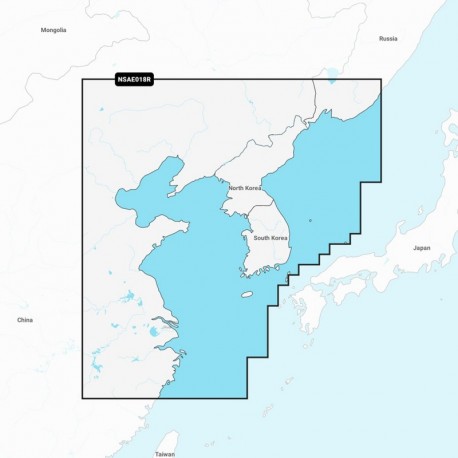 Garmin Navionics+ NSAE018R - Yellow Sea - Marine Chart