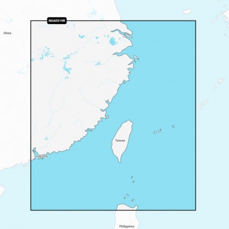 Garmin Navionics+ NSAE019R - Taiwan - Marine Chart