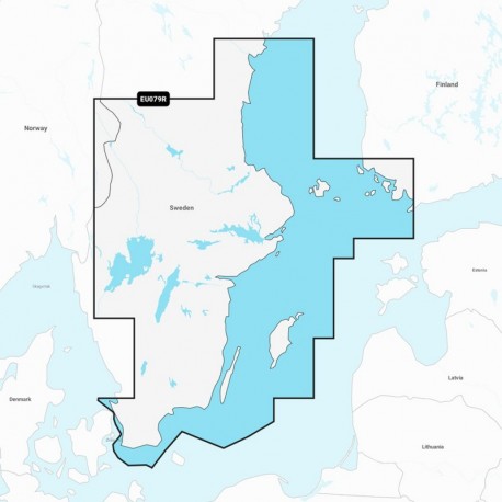 Garmin Navionics+ NSEU079R - Sweden, Southeast - Marine Chart