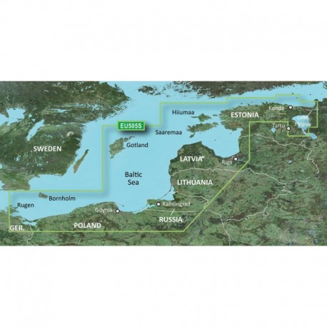 Garmin BlueChart g3 HD - HXEU065R - Baltic Sea East Coast - microSD /SD