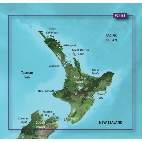 Garmin BlueChart g3 HD - HXPC416S - New Zealand North - microSD /SD