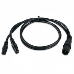 Garmin Transducer Adapter f/echo Female 4-Pin to Male 6-Pin