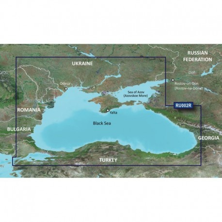 Garmin BlueChart g3 HD - HXRU002R - Black Sea & Azov Sea - microSD /SD