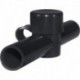 Blue Sea 4002 Cable Cap Dual Entry - Black