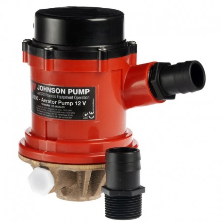 Johnson Pump Pro Series 1600 GPH Tournament Livewell/Baitwell Pump - 12V