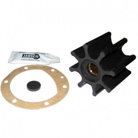 Jabsco Impeller Kit - 8 Blade - Neoprene - 2-9/16" Diameter x 2" W, 5/8" Shaft Diameter