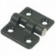 Whitecap Butt Hinge - Black Nylon - 1-1/2" x 1-3/8"