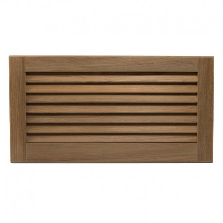 Whitecap Teak Louvered Insert - 9-3/8" x 18" x 3/4"